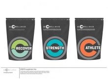 Dr. C Wellness athlete packaging artwork